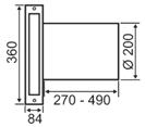 CODICE PRODOTTO / cad 2RC0000 VENTILATORE-SCAMBIATORE Composto da: 1 ventilatore, 1 frontale, 2 filtri, 1 accumulatore 550,00 2SV0002 KIT GRIGLIA A MURO BIANCA (Inclusivo di tubo a murare) 200,00