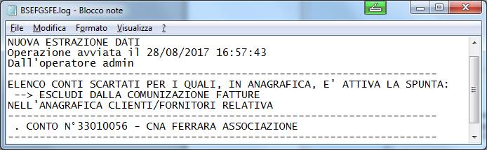 I semestre 2017), quindi cliccare Conferma.