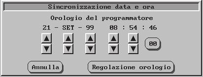 5-22 USO DEL PROGRAMMATORE/REGISTRATORE/MONITOR (PRM) IL MENU UTILITÀ NELLA SCHERMATA PRINCIPALE DELL APPLICAZIONE 3.