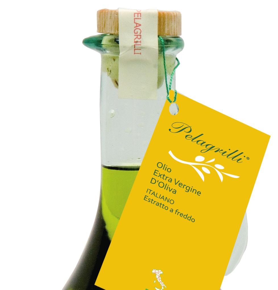 100% ITALIANO FILTRATO OLIVAGGIO: possono concorrere alla produzione di questo olio a seconda dell andamento stagionale: leccino, frantoio, moraiolo ed altre cultivar;