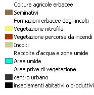 L uso del suolo vs il Piano Urbanistico Generale Personalizzazione in funzione delle