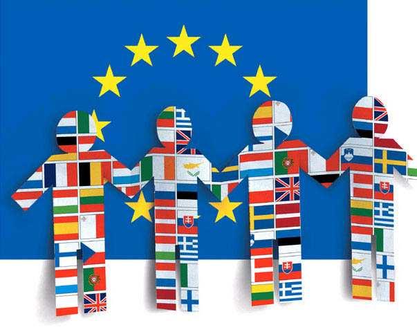 L Unione Europea (UE) è una grande famiglia composta da 27 Paesi ognuno con la