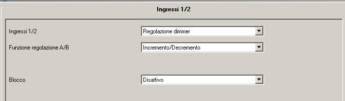 Funzione commutatore centralizzato Segue 0=normalmente chiuso 1=normalmente aperto 0 65535 [120] 0=non attivo 1=attivo 0 30000 0 30000 [10] 0=non attivo 1=attivo 0=non attivo 1=attivo Durata di