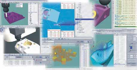 Tutti i modelli sono equipaggiati con il nuovo software di misura DMIS che rispetta gli standard ISO 22093.