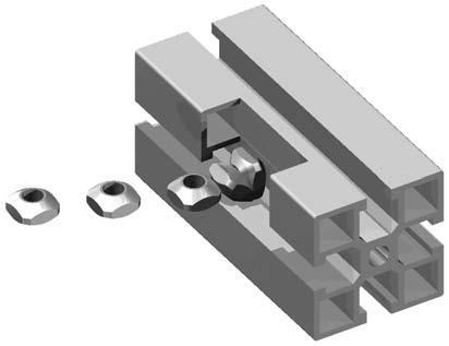 PROFILI ESEMPI DI MONTAGGIO Assembly systems DENOMINAZIONE