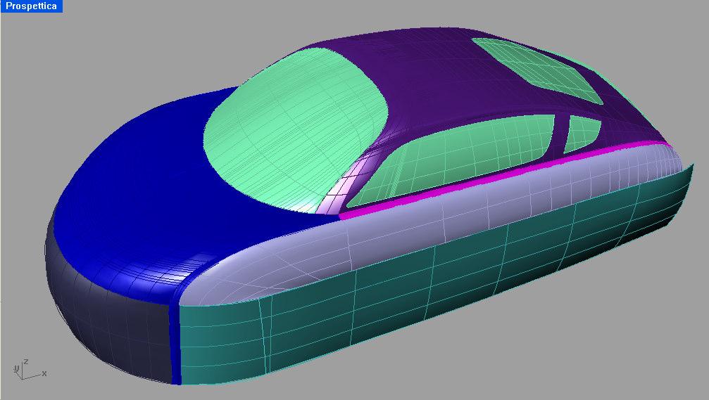 Modellazione al computer Ora possiamo suddividere le