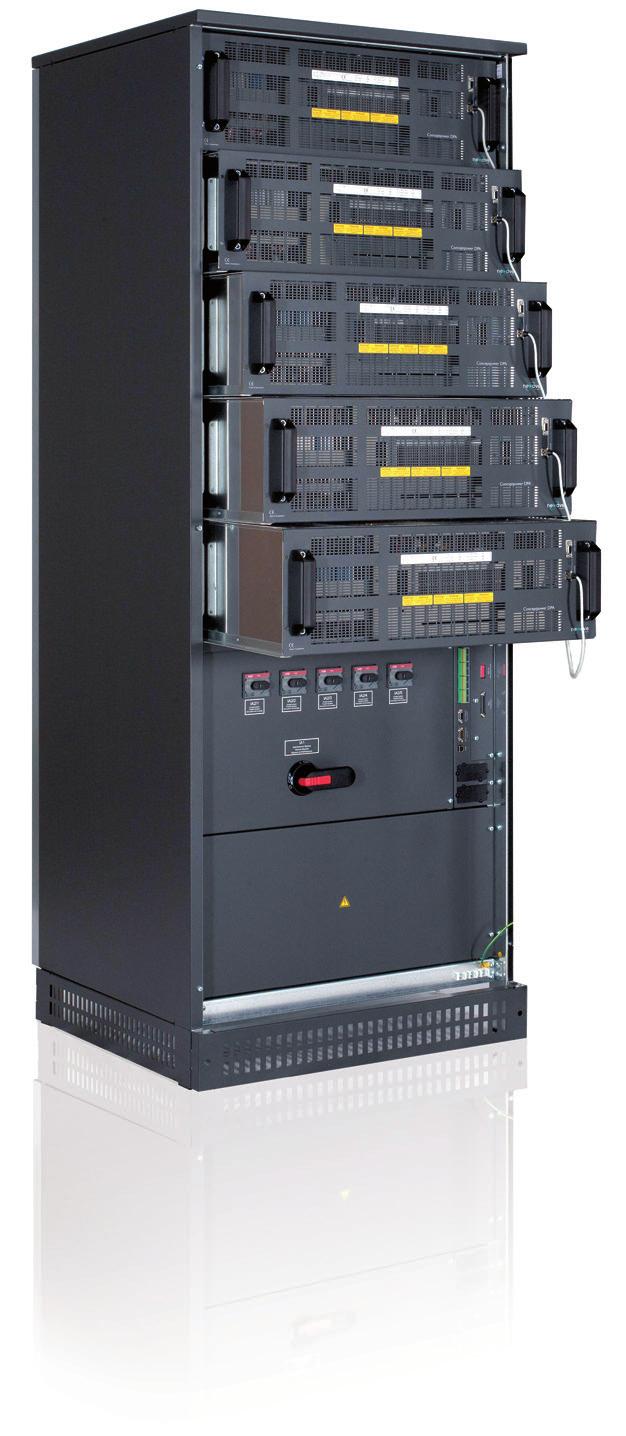 Un UPS pensato per le esigenze di oggi e di domani Conceptpower DPA è un sistema UPS modulare di alta potenza destinato ai moderni ambienti informatici critici ad alta densità.