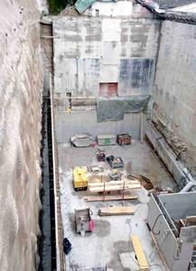 Demolizione cisterne in cemento