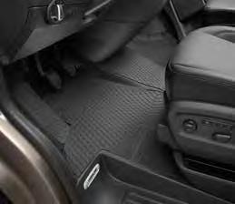 09 Tappetino in gomma «Plus» Il tappetino in gomma «Plus», grazie al sistema di fissaggio Volkswagen, offre alla vettura una protezione ottimale