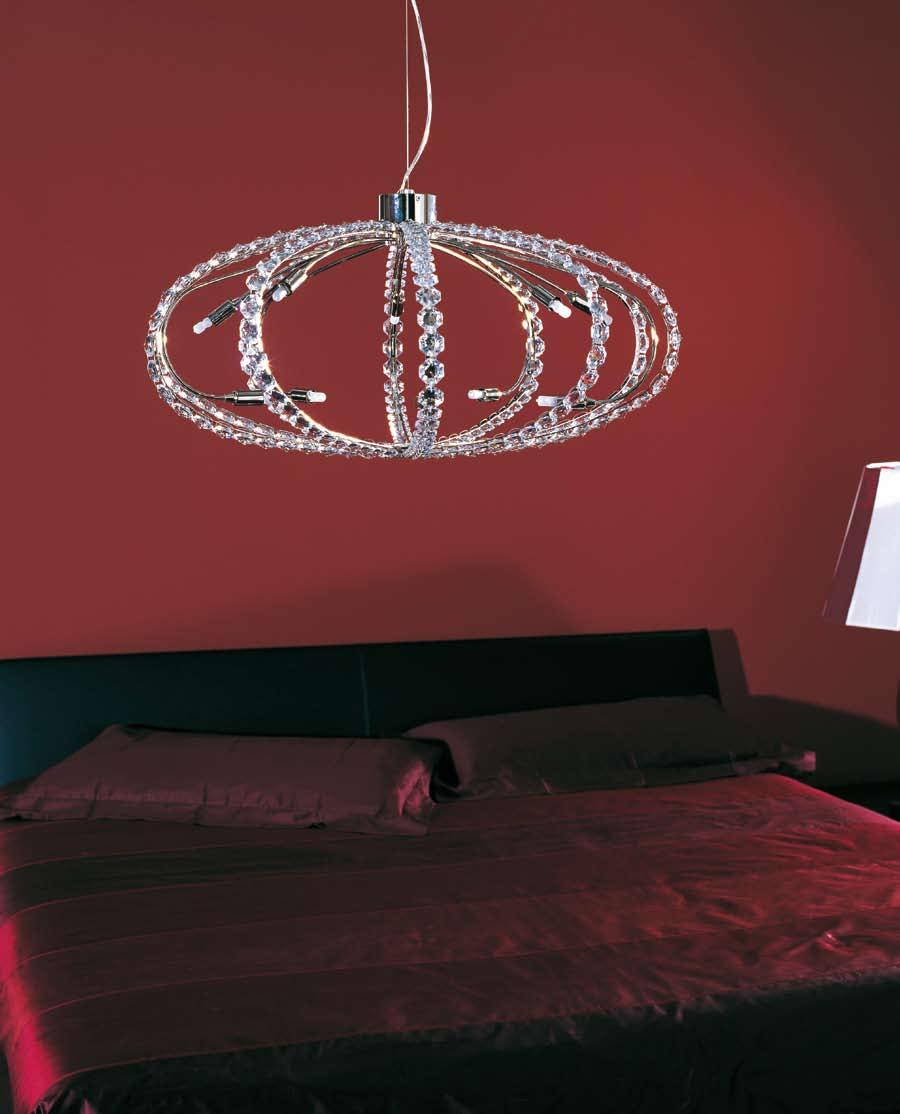 200 zaffiro Sospensione Hanging ceiling lamp S:
