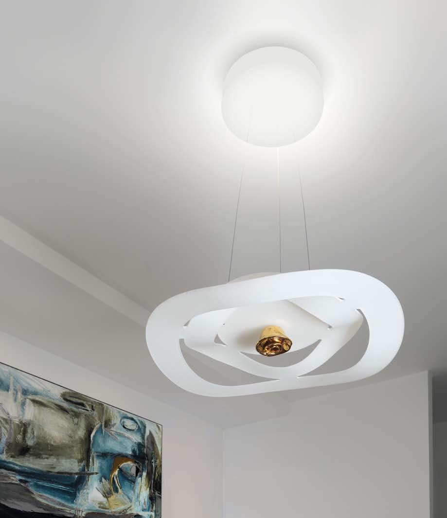 26 rosae Sospensione Hanging ceiling lamp SO: Ø 63 H 10,5