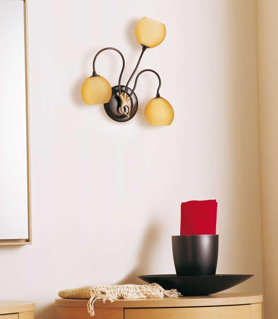 424 mahonia Lampada da parete Wall lamp AP3: