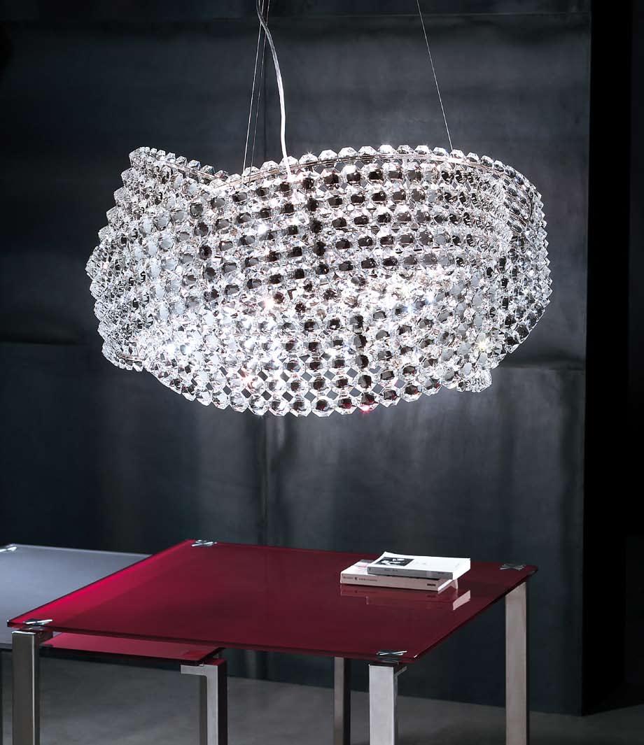 166 diamante Sospensione Hanging ceiling lamp 65: Ø