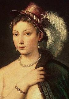 di Tiziano Vecellio Ritratto di giovane donna, 1536 ca.
