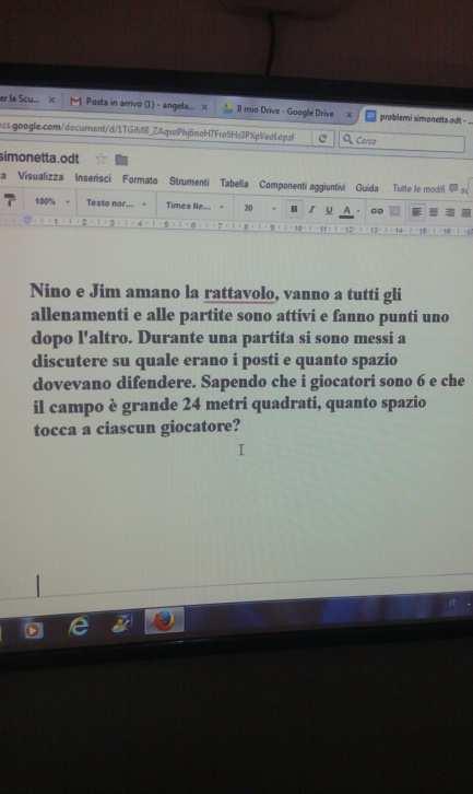 Valutazione E stato chiesto alla maestra della classe V di