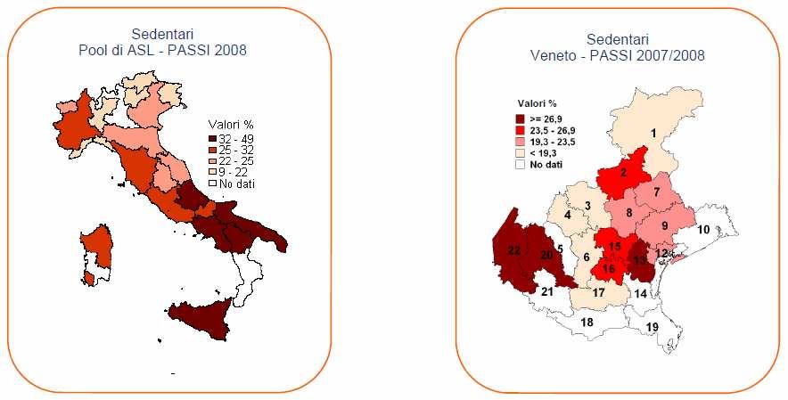 Chi fa poca o nessuna attività fisica?