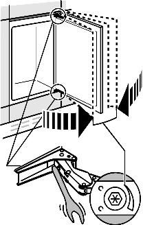 20 u Chiudere di nuovo l angolare di fissaggio Fig. 20 (22).