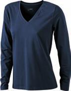 JN 926 Ladies Stretch Round-T T-shirt elasticizzato per donna collo tondo - Jersey elastico morbido - Scollo con bordino stretto - Taglio ampio - Nuova lunghezza: taglia M ca.