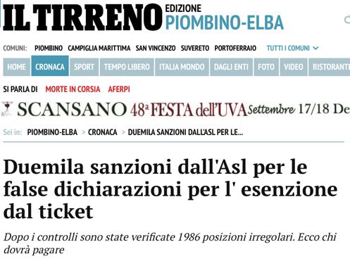 rivolgono al sistema sanitario Il dato è solo indicativo ma se abbinato ad altri più certi rivela l'esistenza di un problema serio.