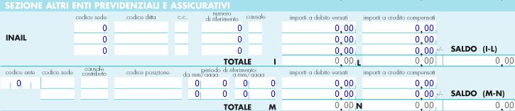 Nella sezione sono presenti, così come da modello ministeriale, i campi Identificativo operazione, da compilare ove richiesto dal comune, sul quale deve essere riportato il codice identificativo dell