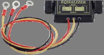 CHARGING EQUALIZER Il Charging Equalizer rende possibile la compensazione della tensione fra due batterie installate in serie.