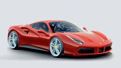 488 GTB Geneve Motorshow NEW ROSSO