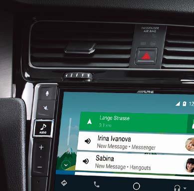 Durante la guida, potrete inoltre utilizzare Spotify, ascoltare la radio su