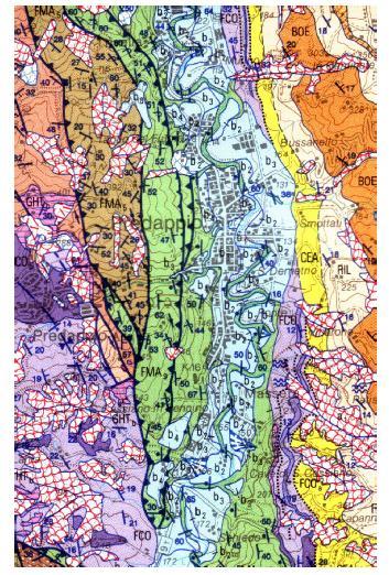 a l l u v i o n i Confronto tra le registrazioni (componente NS) del terremoto M=4.