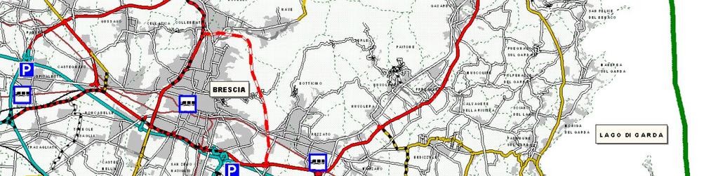 Le tavole di struttura del PTCP rappresentano lo scenario di progetto della viabilità della Provincia, assegnando a ciascun arco della rete stradale la classe corrispondente alla propria vocazione