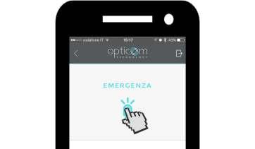 L applicazione sviluppata per l utilizzo della tecnologia Opticom, si compone di due sezioni di cui l una dedicata agli impianti di illuminazione e l altra dedicata agli