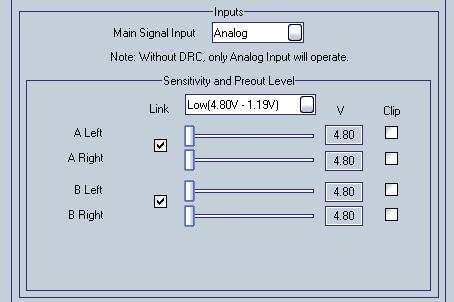 ADVANCED MANUAL / ACNet ACNet - Audison Control Network Amplifier Setting: Inputs 8 9 10 2 5 6 3 1 4 7 Così come nel Setup Amplifier dell ASC è necessario specializzare il sistema qualora si intenda