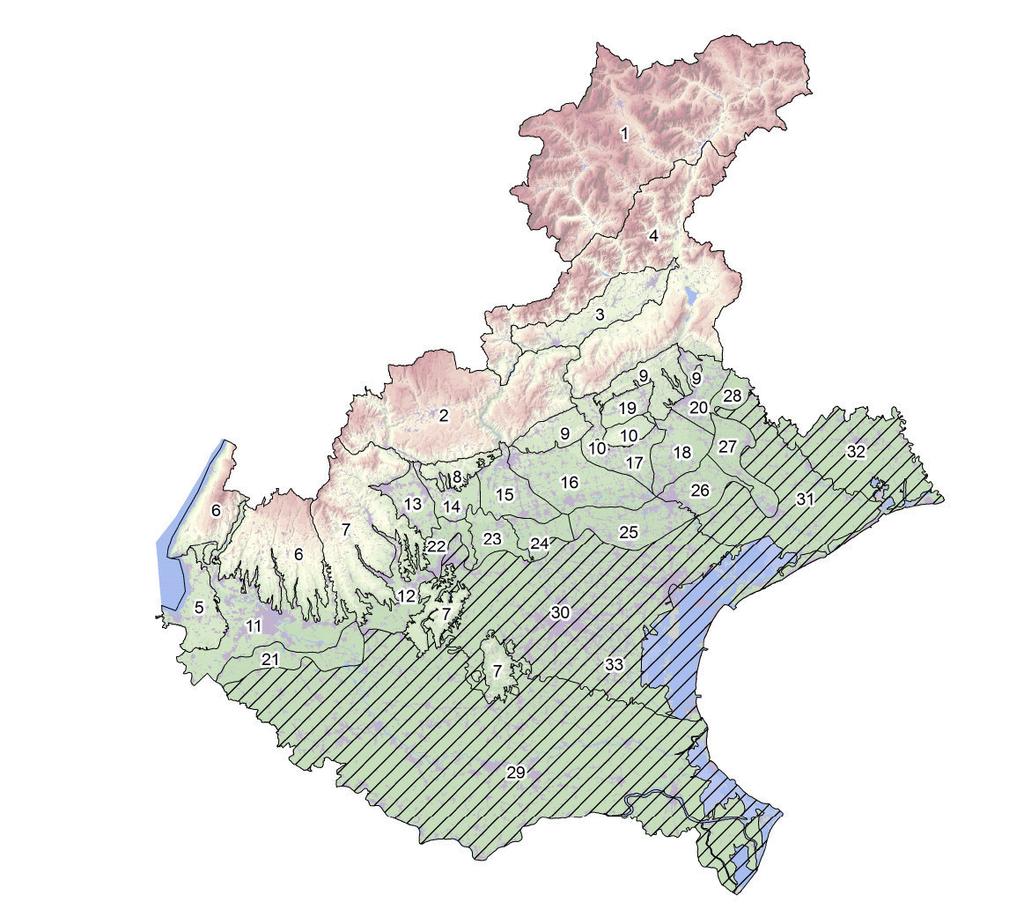 Corpi idrici sotterranei (GWB dall inglese Ground- water Body)