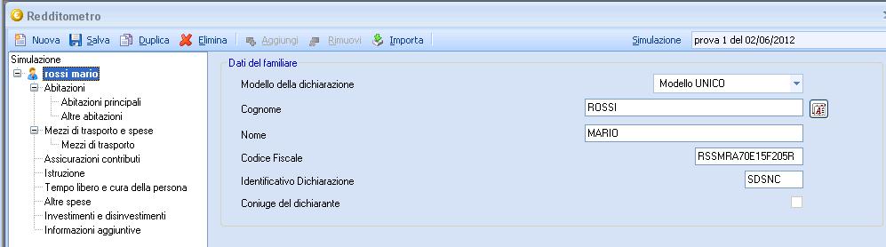 Nell ambito del nuovo redditometro, vengono allo stato attuale prese in considerazione circa 100 voci indicative della capacità di spesa, che contribuiscono congiuntamente alla stima del reddito.