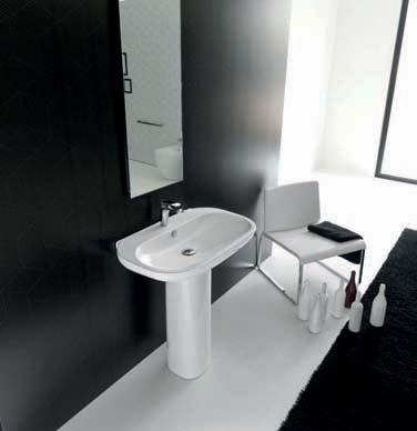 ab15 lavabo 60 per colonna washbasin for