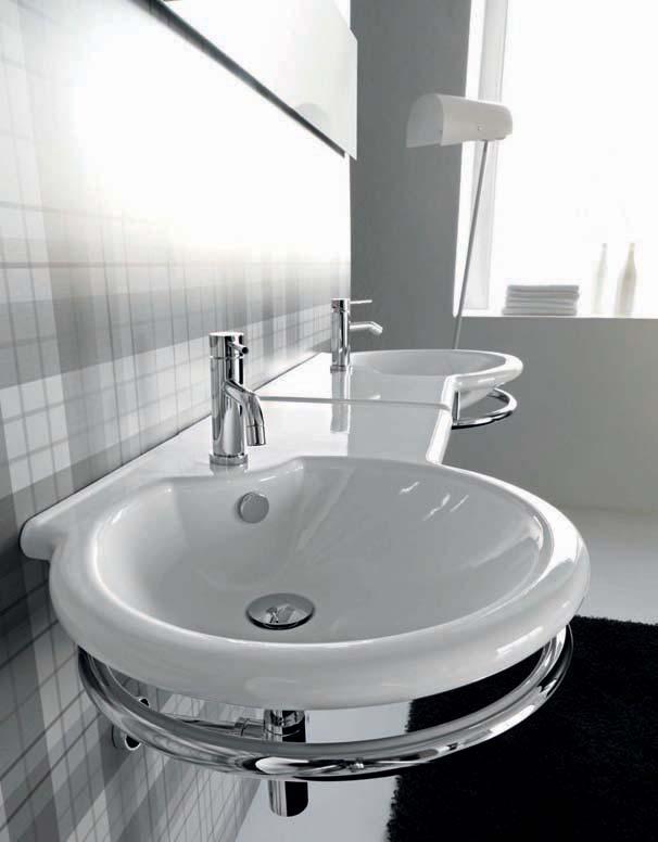 pl18 consolle 80 sospesa dx wall hung right washbasin 80 pl19