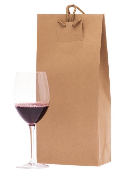 collezione wine ischia Shopper portabottiglia kraft avana - 180 gr.