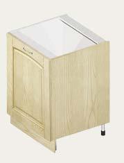 Drawer TELAIO CON BUGNA IN LEGNO ACACIA TINTO VANIGLIA DECAPÈ / WOODEN FRAME WITH