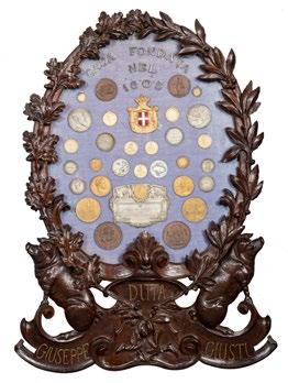 I RICONOSCIMENTI STORICI T h e H i s t o r i c a l A w a r d s Medagliere Giusti Medal collection (Museo Giusti) Concessione Stemma Real Casa 1929 Patent of the King (Museo Giusti) Gli Aceti