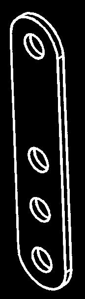 del veicolo e l aletta del Sensore la staffa in dotazione, posizionandola verticalmente e fissandola con il foro (vedi figure 20 e 21). CURVETTE 90 Fig.