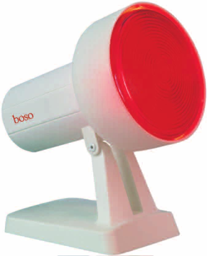 BOSOTHERM 4000 Lampada a raggi infrarossi da 100 Watt, indicata per la cura dei disturbi che possono essere ridotti, attraverso l aumento