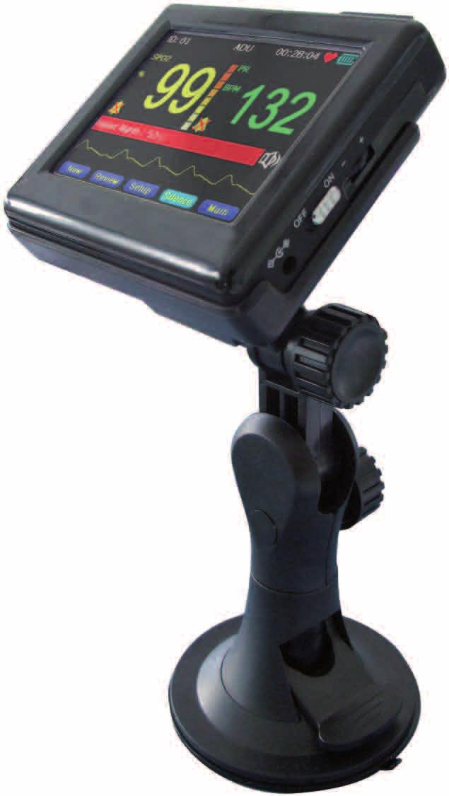 Modello Navigator SAT-1000 pulsossimetro portatile a raggi infrarossi per adulti, bambini e neonati sistema di applicazione ventosa, tipo navigatori satellitari rilevazione non invasiva della