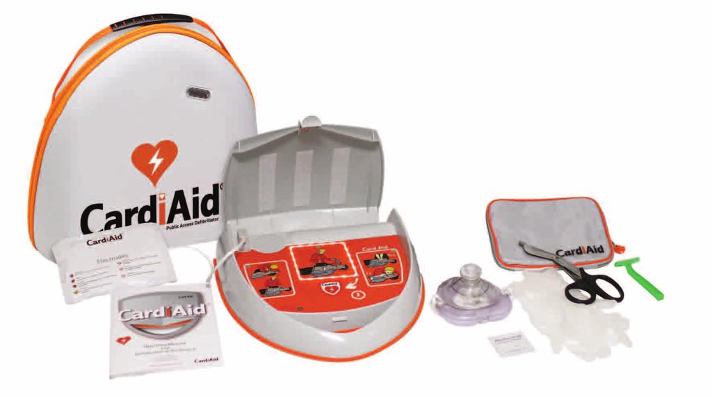 Defibrillatori CARDIAD CT0207 AED Defibrillatore esterno semi- automatico portatile di semplice utilizzo realizzato specialmente per fornire un elettroshock salvavita in caso di un improvviso arresto