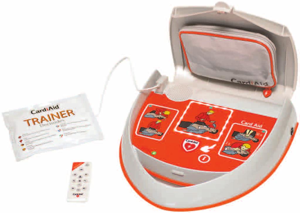 CARDIAD CT0207 TRAINER Unità di training per istruire gli utenti e operatori a familiarizzare con un defibrillatore automatico esterno (AED).