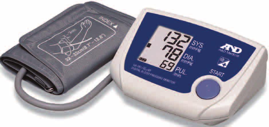 Dispositivi per Telemedicina Bluetooth M/M IHB Tecnologia MemoMatic Indicatore battiti cardiaci irregolari *maggiori informazioni a pagina 77 UA-767PBT UA-767PBT misurazione completamente automatica