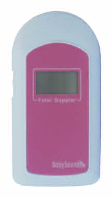 BABYSOUND B Doppler portatile ad ultrasuoni per uso domiciliare per la rilevazione del battito cardiaco fetale BABYOSUND B sonda incorporata da 2 MHz rilevazione automatica del battito cardiaco