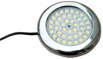 LUCI SPOT Alimentazione 12Vcc Luce SPOT Serie C09 Ø 90mm - Fissa - LED SMD3528 Ideali per realizzare rapidamente e con estrema semplicità l illuminazione di vetrine, insegne, mobili di ogni genere,