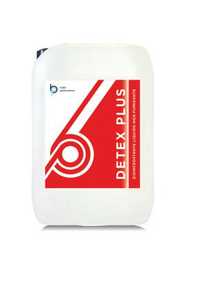 DA UTILIZZARE CON 1. DETEX FE 5 kg - COD. 300501001 10 kg - COD. 300501002 20 kg - COD. 300501003 2. DETEX PLUS 1 kg - COD.