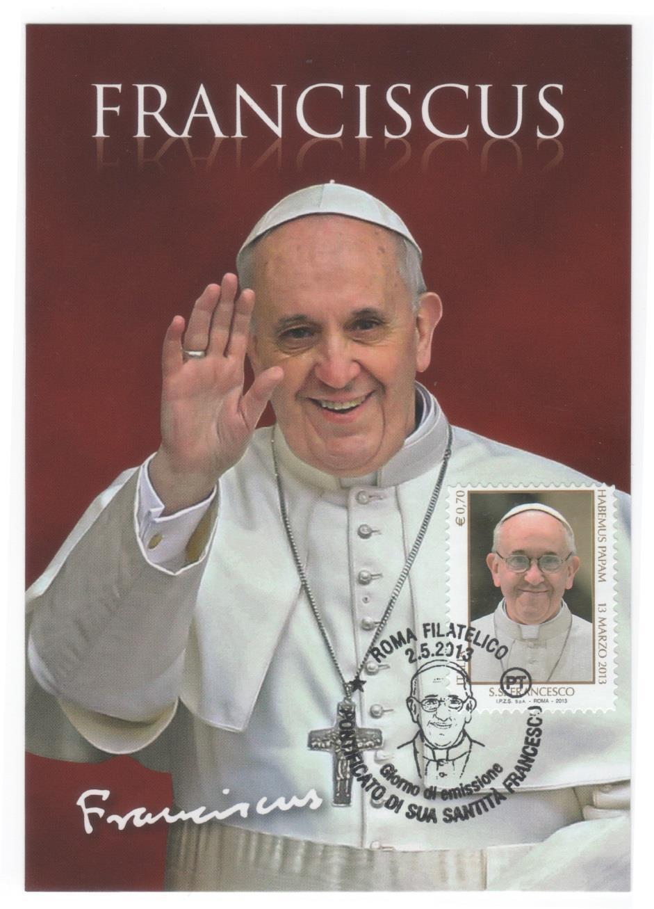 Fig.13 Pontificato di Papa Francesco Jorge Mario Bergoglio A.