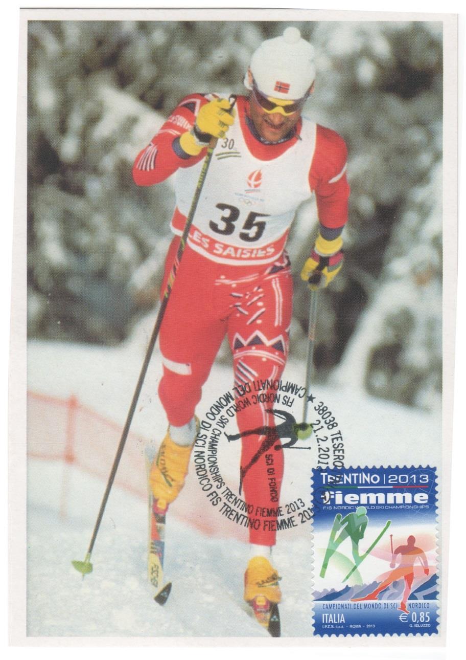 Fig.2 Campionati mondiali di sci nordico2013- Fondo Val di Fiemme 18-02/01-03 Em.