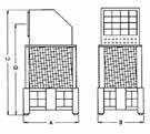 rapida Struttura in acciaio zincato Features High evaporation efficiency High performance / price ratio Low cost of ownership Quick and easy